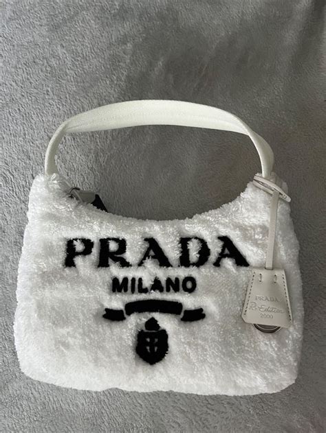 prada tasche plüsch|prada tasche damen.